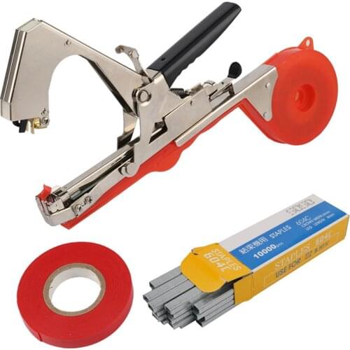 Plant Branch Hand Tying Binding Machine Gardening Tools Multifunctional Fruit tape Machine Plant Tying Tapetool Tapener