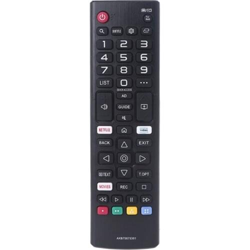 Akb75675301 Remote Control With Netflix Prime Movies Controller App Compatible With Smart Tv Akb75675311 Akb75675304 95AF