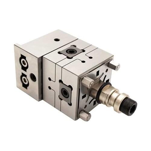 X Y Z axis adjustable vise for wire edm machine with three pair of jaws