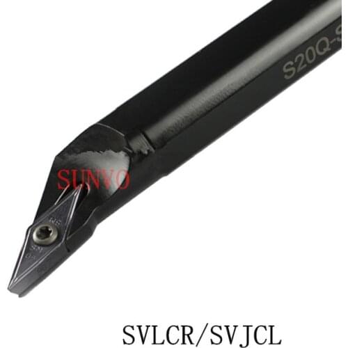 S10K/S12M/S16Q/S20R-SVJCR11/SVJCR16/SVJCL11 CNC Indexable Tool Turning Holder Use VBMT/VCMT110304/160404 CNC Carbide insert