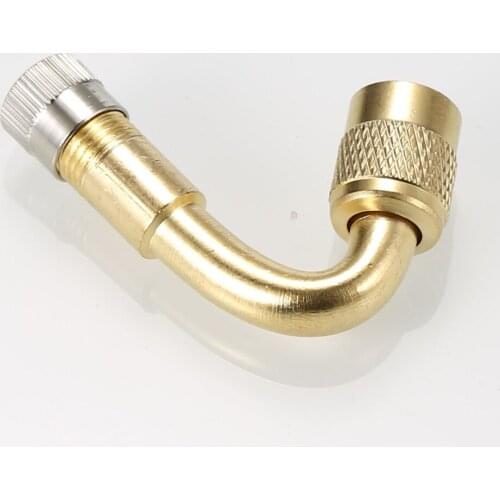 Air Tyre Extension Valve Liplasting Motorcycle Motorbike Tyre Valve 135 Degree Angle Car Bike Extension Adaptor
