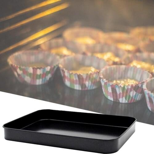 Baking Pan Stylish Non-stick High Carbon Steel Rectangular Carbon Steel Bread Baking Tray for Baking Storage Tray Bakeware Tools