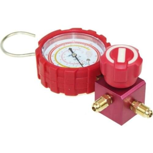 VALUE Collision Proof Single GaugeFor Kinds of Refrigeration like R22 R41O R134A VMG-1-U-H high pressure Free shipping