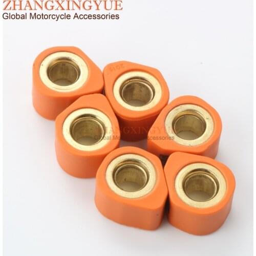 High Performance Variator Weights Round 20x15mm 19.5G for PIAGGIO Free 100 02-03