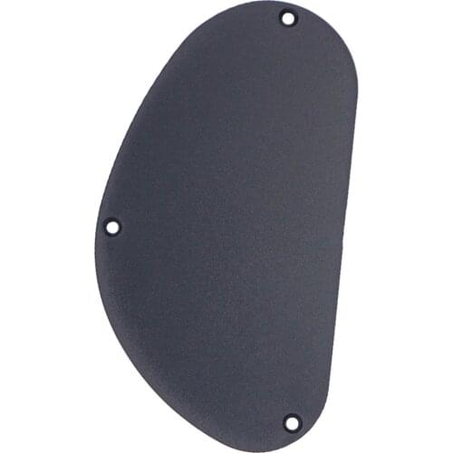 Electric Guitar Pickguard Accessories Cavity Covers Back Plate for Electric Guitar Bass Parts Black 155mm