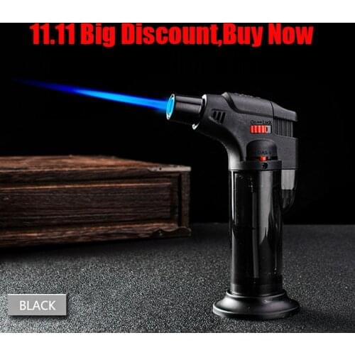 Kitchen Butane Lighter Cooking Torch Refillable Adjustable Flame Lighter BBQ Ignition Spray Gun Picnic Kitchen Tool NO GAS