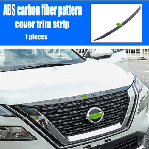 For X-Trall Rogue21-22 hood trim strip, front hood, bright strip trim, front cover modification