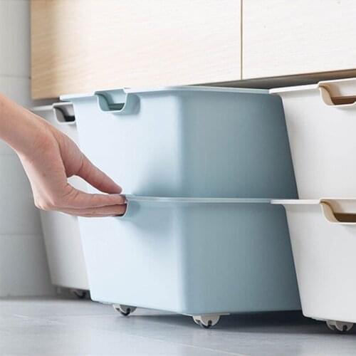 Fixed Rail Casters Accessories Small One-Way Wheel Plastic Pasteable Directional Wheel Hardware For Trash Can Storage Box Wheels