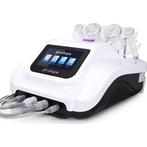 Hot! Vacuum RF Skin Rejuvenation Multipolar Handles Beauty Machine Ultrasonic Cavitation Fat Reduction Slimming Equipment