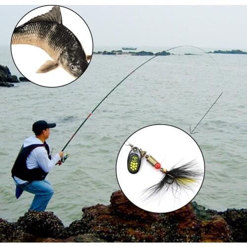 LUSHAZER 1pc Lures Bait 3.9g/4.4g/7.4g Sequin Spoon Wobble Hook Fishing Lures Spinner Baits Swimbait Fishing Tackle Accessories