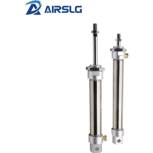 MSA MTA mini round cylinder with spring Single acting MSA Spring return MTA Spring entend bore16 20 25 32 40mm stroke 10-150mm