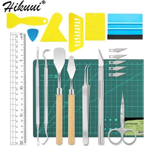 Craft Vinyl Weeding Tools Set Basic Weeder Hooks Carving Tweezers for DIY Scrapbook Embellishment DIY Dried Flower Making