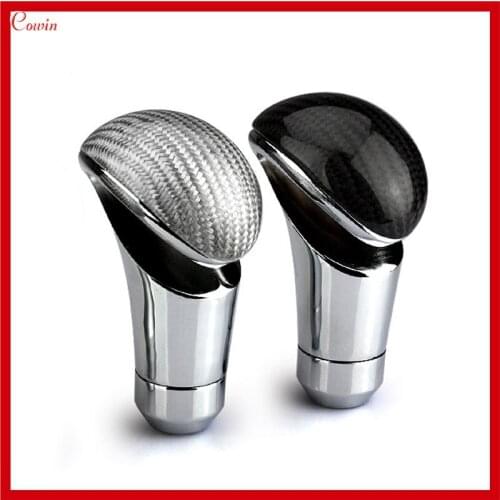 New Snake Cobra Carbon Fiber Car Manual Transmission Gear Shift Knob Gear Llevel Knob Shift Head