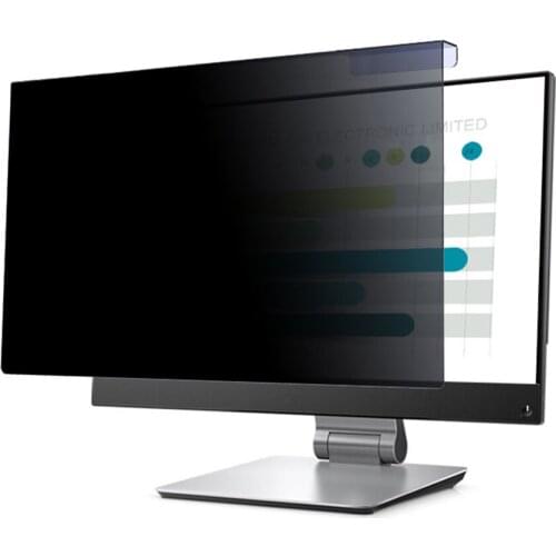 Widescreen Monitor Hanging Privacy Screen Filter Anti UV Film High-transmittance Eye Protection Film for 26-27'' Desktop Monitor