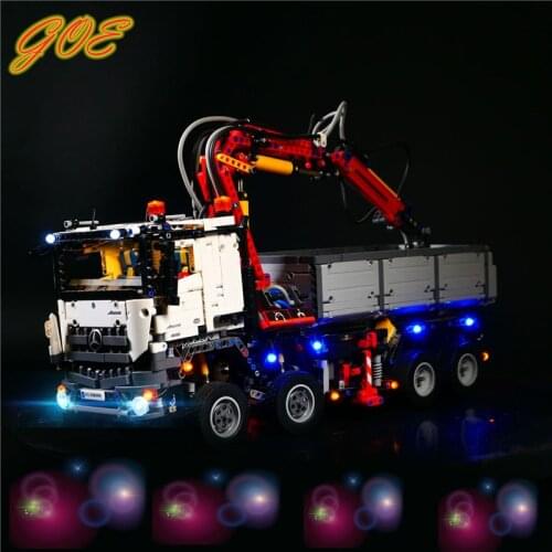 LED Light Kit For 42043 High-tech MBZ Arocs 3245 Toys Building Blocks Lighting Set For children Kids Adults