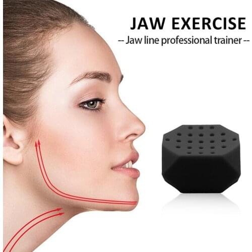 Facial Toner Exerciser Face Fitness Ball Portable Jaw Exerciser Neck Face Toning Facial Muscle Trainer Face-lift Color As Shown