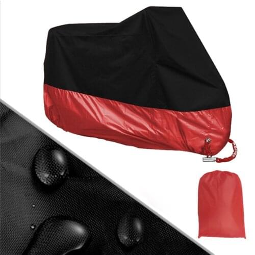 190T Motorbike Scooter Waterproof Dustproof Cover Motorcycle Cover XL XXXXL UV Rain Dust Snow Protector Motorcycle Accessories
