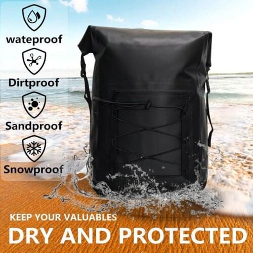 Waterproof Dry Bag Backpack Roll Top for Paddle Boarding,Boating,Climbing,Rafting,Kayaking,Surfing,Fishing,Camping Outdoor Sport