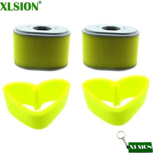 XLSION Air Filter Set For Honda GX140 GX160 GX200 17210-ZE1-822 17210-ZE1-507 17210-ZE1-505 17210-ZE1-517