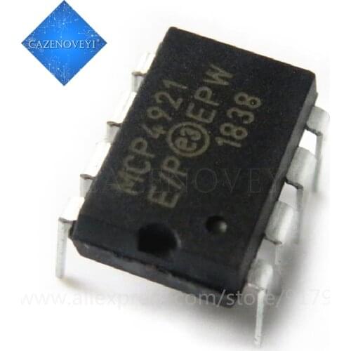 1pcs/lot MCP4921-E/P MCP4921 DIP-8 In Stock