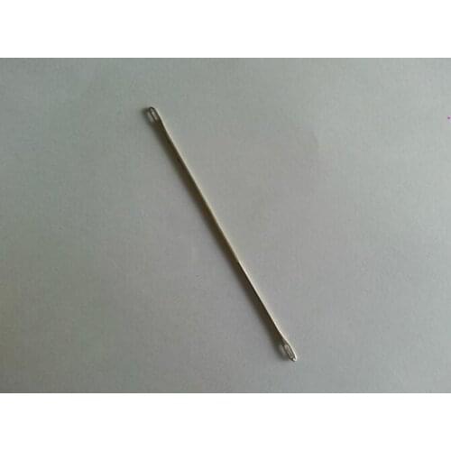 20PCS forBrother spare parts sweater knitting machine accessoriesKR838 KR830 KR850 C22 double eye needle 1x1 pass thread needle