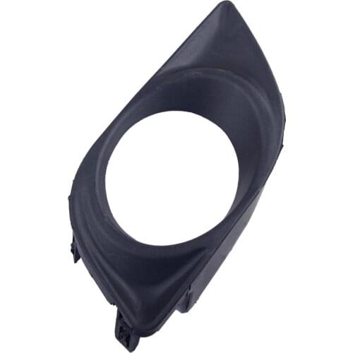 Car Right Front Bumper Fog Light Lamp Cover Bezel Moulding Black ABS 62257-3AW0A Fit for Nissan Versa Sunny 2011 2012 2013