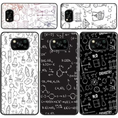 Biology and Chemistry Case For Xiaomi Redmi 9 A 9C 8 T 7 For Redmi Note 9S 10 Lite Mi 10 Ultra POCO F2 Pro X3