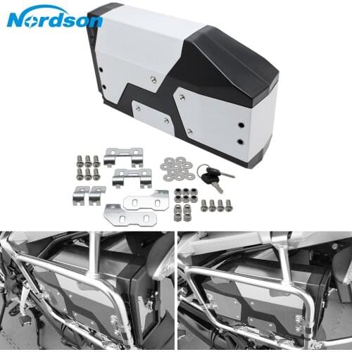 Aluminum Waterproof Motorcycle Tool Box Motorcycle Side BoxHigh Capacity for BMW R1200GS R1200 GS R1250 GS R1250GS LC Adventure