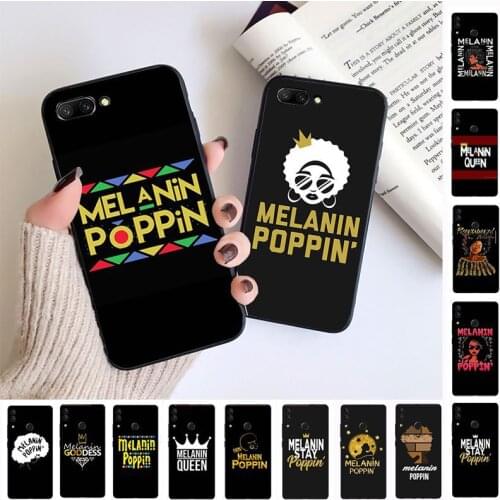 2bunz Melanin Poppin Aba Phone Case For huawei honor 10 10i 10lite 8c 8A 8X 9 9A 9lite 20 20s 20i 20lite mate20 Coque Shell