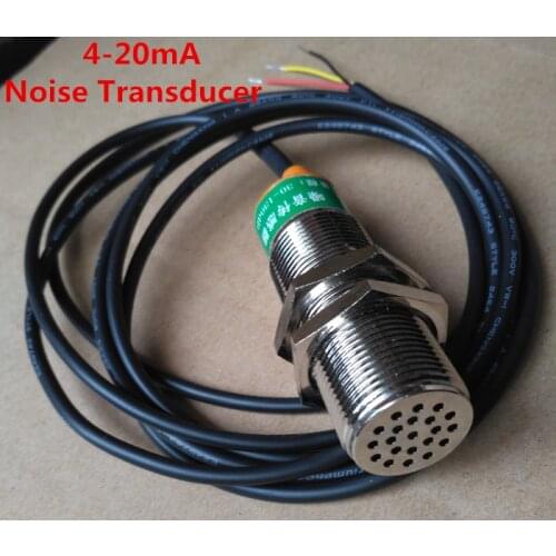 Fast Free Ship 4-20mA Noise Transducer Sound Transducer Noise Sound Sensor Transmitter Module Noise detectors