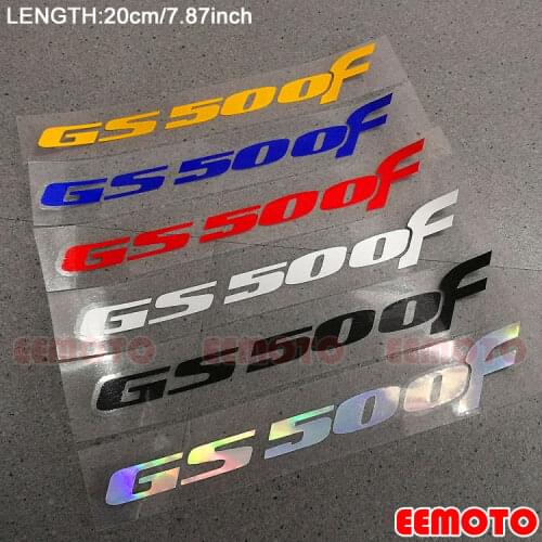 For SUZUKI GS 500F GS500F Motorcycle body Wheel Rims Fairing Helmet Tank Pad Label logo reflective Stickers Decals