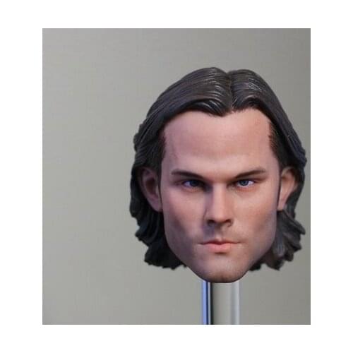 1/6 scale figure doll Supernatural Sam Winchester head shape carved for 12" Action figure doll accessories 16B2645