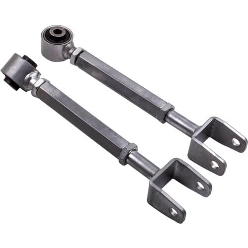 Rear Adjustable Camber Control Arms Kit for Chrysler Sebring 07-10 Silver