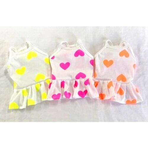 Summer Dog Vest Skirt Dress Clothes Couple Pet Clothing Chihuahua Yorkshire Puppy Clothing Poodle Bichon Pomeranian Costume