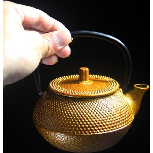 Many kinds of 0.3L small iron pot with filter screen 300ml to make tea Coffee pot teapot Coffee pot teapot