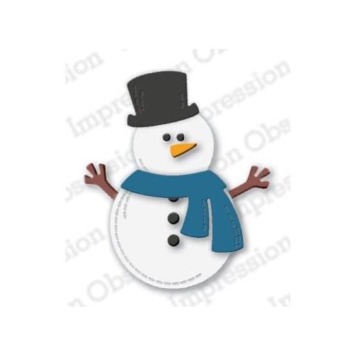 New Little snowman METAL CUTTING DIES Stencil Scrapbooking Photo Album Card Paper Embossing Craft DIY