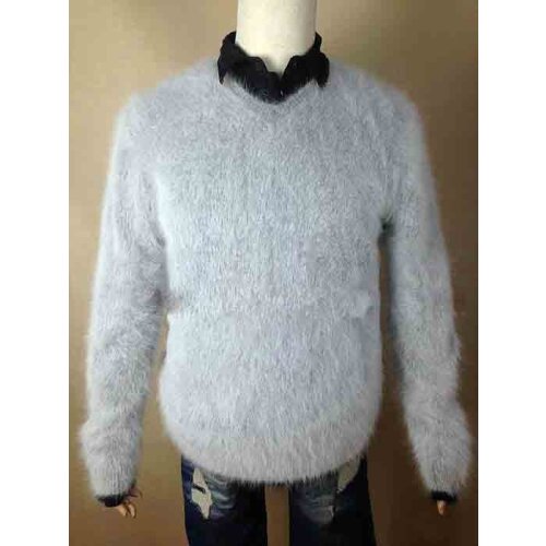 New genuine mink cashmere sweater men pure 100% cashmere sweater pullovers mink sweater free shipping Wholesale price