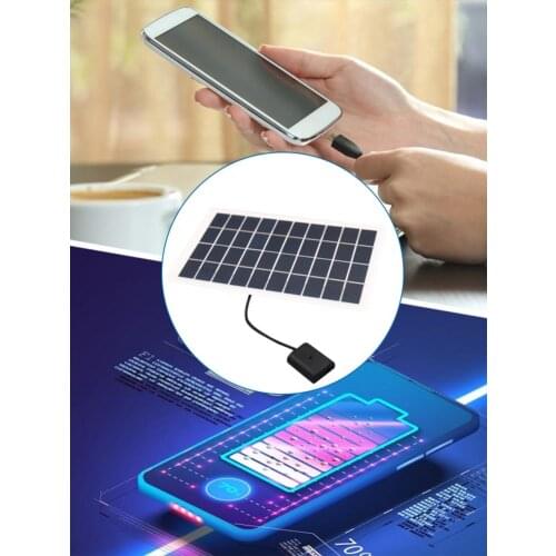 Output USB Solar Battery Charger Mobile Phone Power Bank Portable Solar Panel Charger Lightweight Durable Adapter