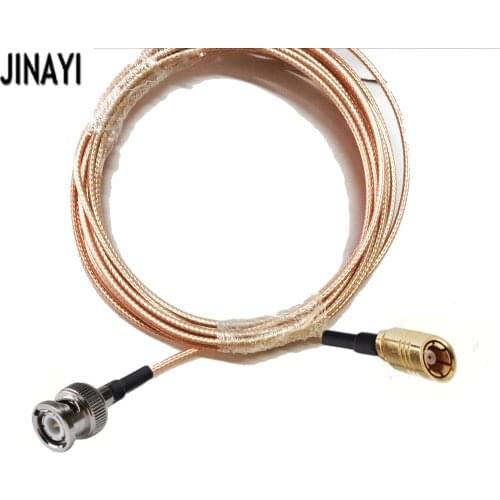 SMB Female to BNC Male Plug Connector Jumper Pigtail cable RG179 75ohm 1m 2m 3m 5m