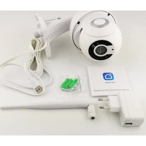 Tuya Smart Camera HD 1080P Outdoor Wireless WiFi IP Camera Two Way Audio Auto Tracking Night Vision IP65 Waterproof Smart Life