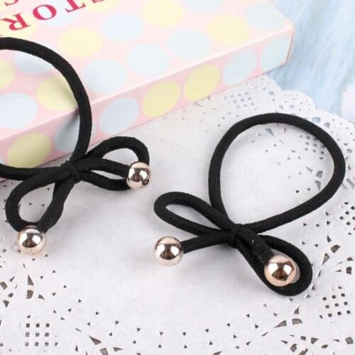 Haircut butterfly ligation hair rubber band head flower woman hair rope string and accessories