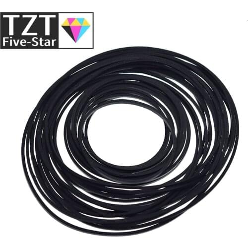 1pack Mix Cassette Tape Replacement Rubber CD DVD Cassette Tape Recorder Turntable Strap Belt For CD-ROM Video Machines 1*1mm