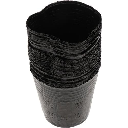 100 Pcs Bonsai Bowl Basin Nursery Planter Garden Plastic Net