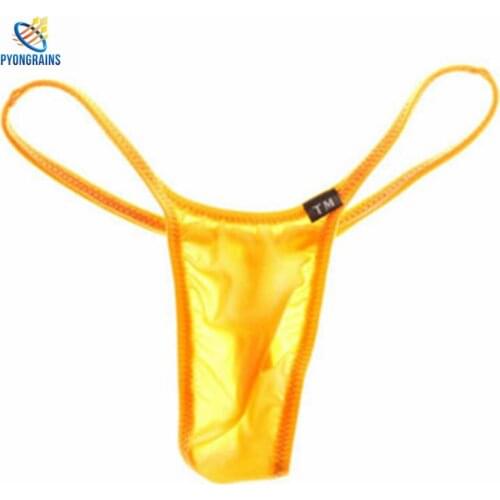 2016 Men Gay Underwear Thongs Brand Sexy G-Strings Man Sleepwear Designed Waist S M L XL XXL Size Bikini Pouch Penis Wonderjock