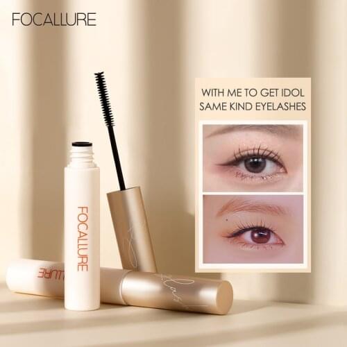Focallure 3D Eyes Mascara Lengthening Lash Eyelash Extension Eye Lashes Brush Beauty Makeup Long-wearing Black Color Mascara