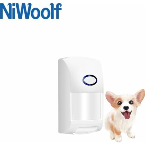 433MHz PET immune PIR Detector, Motion Sensor, Suitable for below 25kg animal, For Wifi/GSM Home Burglar Alarm System