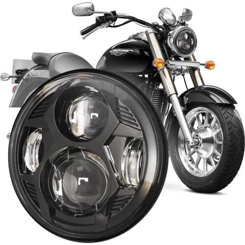 5.75Inch LED Headlight LED Motorcycle LED Lamp Headlights For Harley Davidson Sportster Dyna XL 883C 1200C FXD Headlamp FX