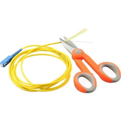 5pcs/Lot Kevlar Scissors Shears Comfortable Fiber Pigtail Jumper Cutting Optic Tool for Optical Fiber Aramid Fiber AJ_057842