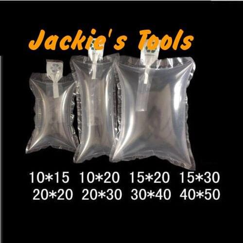 50pcs Clear Inflatable Air Bags Bubble Cushion Wrapper Shockproof Protective Material For Shipping Packaging