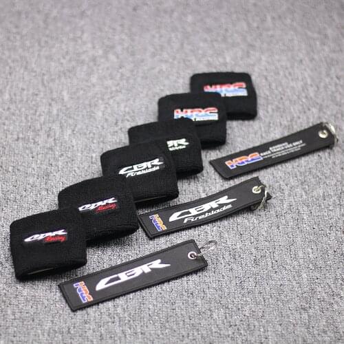 CBR Racing Fireblade Reservoir Socks Motorcycle Brake Fluid Reservoir Tank Cover For Honda CBR1000RR CBR600RR CBR250R CBR600F4i